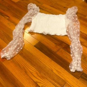 Shein XS Stretchy Crop Top